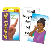 Pocket Flash Cards - Sign Language